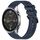 Per Xiaomi MI Watch Color 22mm cinturino in silicone strutturato in tinta unita (blu notte) Per Xiaomi MI Watch Color 22mm cinturino in silicone strutturato in tinta unita (blu notte)