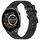 Per Xiaomi Haylou RT2 LS10 cinturino in silicone tinta unita strutturato da 22 mm (nero) Per Xiaomi Haylou RT2 LS10 cinturino in silicone tinta unita strutturato da 22 mm (nero)