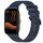 Per Xiaomi Haylou GST LS09B cinturino in silicone strutturato in tinta unita da 22 mm (blu notte) Per Xiaomi Haylou GST LS09B cinturino in silicone strutturato in tinta unita da 22 mm (blu notte)