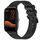 Per Xiaomi Haylou GST LS09B cinturino in silicone strutturato in tinta unita da 22 mm (nero) Per Xiaomi Haylou GST LS09B cinturino in silicone strutturato in tinta unita da 22 mm (nero)
