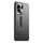Per Honor 100 Custodia per telefono con supporto in TPU ibrido in metallo satinato (nero) Per Honor 100 Custodia per telefono con supporto in TPU ibrido in metallo satinato (nero)