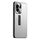 Custodia per telefono con supporto in TPU ibrido in metallo satinato per Honor 100 (argento) Custodia per telefono con supporto in TPU ibrido in metallo satinato per Honor 100 (argento)