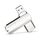 Unità flash Twister USB 3.0 serie Teclast Leishen Plus, memoria: 32 GB (argento) Unità flash Twister USB 3.0 serie Teclast Leishen Plus, memoria: 32 GB (argento)