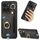 Per Xiaomi 14 Custodia per telefono con sacchetto per carte ad anello retro skin-feel con anello per appendere (nero) Per Xiaomi 14 Custodia per telefono con sacchetto per carte ad anello retro skin-feel con anello per appendere (nero)