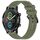 Per cinturino per orologio Xiaomi Haylou RT LS05S da 22 mm in silicone strutturato in tinta unita (verde) Per cinturino per orologio Xiaomi Haylou RT LS05S da 22 mm in silicone strutturato in tinta unita (verde)