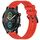 Per cinturino per orologio Xiaomi Haylou RT LS05S da 22 mm in silicone strutturato in tinta unita (rosso) Per cinturino per orologio Xiaomi Haylou RT LS05S da 22 mm in silicone strutturato in tinta unita (rosso)
