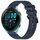 Per cinturino per orologio Garmin Forerunner 265 da 22 mm in silicone strutturato in tinta unita (blu notte) Per cinturino per orologio Garmin Forerunner 265 da 22 mm in silicone strutturato in tinta unita (blu notte)
