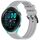 Per cinturino per orologio Garmin Forerunner 265 da 22 mm in silicone strutturato in tinta unita (grigio) Per cinturino per orologio Garmin Forerunner 265 da 22 mm in silicone strutturato in tinta unita (grigio)