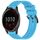 Per cinturino per orologio Garmin Vivoactive 4 da 22 mm in silicone strutturato in tinta unita (blu cielo) Per cinturino per orologio Garmin Vivoactive 4 da 22 mm in silicone strutturato in tinta unita (blu cielo)