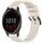 Per cinturino per orologio Garmin Vivoactive 4 da 22 mm in silicone strutturato in tinta unita (Starlight) Per cinturino per orologio Garmin Vivoactive 4 da 22 mm in silicone strutturato in tinta unita (Starlight)