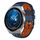 Per Huawei Watch GT3 Pro 46mm 22mm Cinturino in silicone traspirante bicolore (blu notte + arancione) Per Huawei Watch GT3 Pro 46mm 22mm Cinturino in silicone traspirante bicolore (blu notte + arancione)