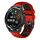 Per Huawei Watch GT Runner 22mm Cinturino in silicone traspirante bicolore (rosso + nero) Per Huawei Watch GT Runner 22mm Cinturino in silicone traspirante bicolore (rosso + nero)