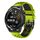 Per Huawei Watch GT Runner 22mm Cinturino in silicone traspirante bicolore (lime + nero) Per Huawei Watch GT Runner 22mm Cinturino in silicone traspirante bicolore (lime + nero)