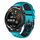 Per Huawei Watch GT Runner 22mm Cinturino in silicone traspirante bicolore (azzurro + nero) Per Huawei Watch GT Runner 22mm Cinturino in silicone traspirante bicolore (azzurro + nero)