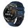 Per Huawei Watch GT Runner 22mm Cinturino in silicone traspirante bicolore (blu notte + nero) Per Huawei Watch GT Runner 22mm Cinturino in silicone traspirante bicolore (blu notte + nero)