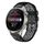 Per Huawei Watch 3 Pro 22mm Cinturino in silicone traspirante bicolore (nero + grigio) Per Huawei Watch 3 Pro 22mm Cinturino in silicone traspirante bicolore (nero + grigio)