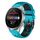 Per Huawei Watch 3 Pro 22mm Cinturino in silicone traspirante bicolore (azzurro + nero) Per Huawei Watch 3 Pro 22mm Cinturino in silicone traspirante bicolore (azzurro + nero)