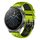 Per Huawei Watch GT2 Pro 22mm Cinturino in silicone traspirante bicolore (lime + nero) Per Huawei Watch GT2 Pro 22mm Cinturino in silicone traspirante bicolore (lime + nero)