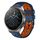 Per Huawei Watch GT2 Pro 22mm Cinturino in silicone traspirante bicolore (blu notte + arancione) Per Huawei Watch GT2 Pro 22mm Cinturino in silicone traspirante bicolore (blu notte + arancione)