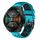 Per Huawei Watch GT 2E 22mm Cinturino in silicone traspirante bicolore (azzurro + nero) Per Huawei Watch GT 2E 22mm Cinturino in silicone traspirante bicolore (azzurro + nero)
