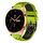 Cinturino per orologio For Honor Watch GS 3 22mm in silicone traspirante bicolore (lime + nero) Cinturino per orologio For Honor Watch GS 3 22mm in silicone traspirante bicolore (lime + nero)