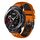 For Honor Watch GS Pro 22mm Cinturino in silicone traspirante bicolore (arancione + nero) For Honor Watch GS Pro 22mm Cinturino in silicone traspirante bicolore (arancione + nero)