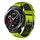 Cinturino per orologio in silicone traspirante bicolore For Honor Watch GS Pro 22 mm (lime + nero) Cinturino per orologio in silicone traspirante bicolore For Honor Watch GS Pro 22 mm (lime + nero)