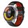 Per Xiaomi MI Watch Color 2 22mm Cinturino in silicone traspirante bicolore (nero + rosso) Per Xiaomi MI Watch Color 2 22mm Cinturino in silicone traspirante bicolore (nero + rosso)