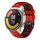 Per Xiaomi MI Watch Color 2 22mm Cinturino in silicone traspirante bicolore (rosso + nero) Per Xiaomi MI Watch Color 2 22mm Cinturino in silicone traspirante bicolore (rosso + nero)