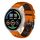 Per Xiaomi MI Watch Sport 22mm Cinturino in silicone traspirante bicolore (arancione + nero) Per Xiaomi MI Watch Sport 22mm Cinturino in silicone traspirante bicolore (arancione + nero)