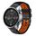 Per Xiaomi MI Watch Color 22mm Cinturino in silicone traspirante bicolore (nero + arancione) Per Xiaomi MI Watch Color 22mm Cinturino in silicone traspirante bicolore (nero + arancione)
