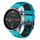 Per Xiaomi MI Watch Color 22mm Cinturino in silicone traspirante bicolore (blu cielo + nero) Per Xiaomi MI Watch Color 22mm Cinturino in silicone traspirante bicolore (blu cielo + nero)