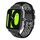 Per Xiaomi Haylou RS4 LS12 22mm cinturino in silicone traspirante bicolore (nero + grigio) Per Xiaomi Haylou RS4 LS12 22mm cinturino in silicone traspirante bicolore (nero + grigio)