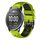 Per Xiaomi Haylou RT LS05S Cinturino in silicone traspirante bicolore da 22 mm (lime + nero) Per Xiaomi Haylou RT LS05S Cinturino in silicone traspirante bicolore da 22 mm (lime + nero)