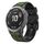 Per Garmin Tactix 7 26mm cinturino sportivo in silicone bicolore (verde amy + nero)