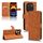 Custodia per telefono in pelle con vibrazione magnetica Skin Feel per vivo iQOO 12 (marrone) Custodia per telefono in pelle con vibrazione magnetica Skin Feel per vivo iQOO 12 (marrone)