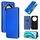 Custodia per cellulare in pelle flip con texture in fibra di carbonio per Honor Magic6 Lite (blu) Custodia per cellulare in pelle flip con texture in fibra di carbonio per Honor Magic6 Lite (blu)