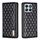 Custodia per cellulare in pelle magnetica con reticolo di diamanti per Honor X8b (nera) Custodia per cellulare in pelle magnetica con reticolo di diamanti per Honor X8b (nera)