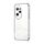 Custodia per telefono con foro fine con placcatura trasparente per Honor 100 Pro (argento) Custodia per telefono con foro fine con placcatura trasparente per Honor 100 Pro (argento)