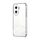 Custodia per telefono con foro fine con placcatura trasparente per Honor X40i / Play 7T Pro (Argento) Custodia per telefono con foro fine con placcatura trasparente per Honor X40i / Play 7T Pro (Argento)