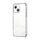 Custodia per telefono con foro fine con placcatura trasparente per Honor Play 30 (argento) Custodia per telefono con foro fine con placcatura trasparente per Honor Play 30 (argento)