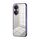 Custodia per telefono con foro fine con placcatura trasparente per Honor Play 30 Plus (viola) Custodia per telefono con foro fine con placcatura trasparente per Honor Play 30 Plus (viola)