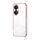 Custodia per telefono con foro fine con placcatura trasparente per Honor Play 30 Plus (rosa) Custodia per telefono con foro fine con placcatura trasparente per Honor Play 30 Plus (rosa)