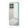 Custodia per telefono con foro sottile con placcatura trasparente per Honor X30i (verde) Custodia per telefono con foro sottile con placcatura trasparente per Honor X30i (verde)