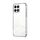 Custodia per telefono con foro fine con placcatura trasparente per Honor X30i (argento) Custodia per telefono con foro fine con placcatura trasparente per Honor X30i (argento)