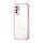 Custodia per telefono con foro fine con placcatura trasparente per Honor V30 (rosa) Custodia per telefono con foro fine con placcatura trasparente per Honor V30 (rosa)