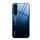 Custodia per telefono in vetro sfumato per Samsung Galaxy S24 5G (blu nero) Custodia per telefono in vetro sfumato per Samsung Galaxy S24 5G (blu nero)