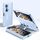 Custodia per telefono antiurto con cerniera integrale per Honor Magic VS Pioneer Skin-Feel Case-film (blu) Custodia per telefono antiurto con cerniera integrale per Honor Magic VS Pioneer Skin-Feel Case-film (blu)
