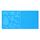 Tappetino per modello di pittura fai-da-te in silicone con penna per stampa 3D, specifica: blu grande Tappetino per modello di pittura fai-da-te in silicone con penna per stampa 3D, specifica: blu grande