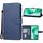 Custodia per telefono in pelle Honor X8b (blu)